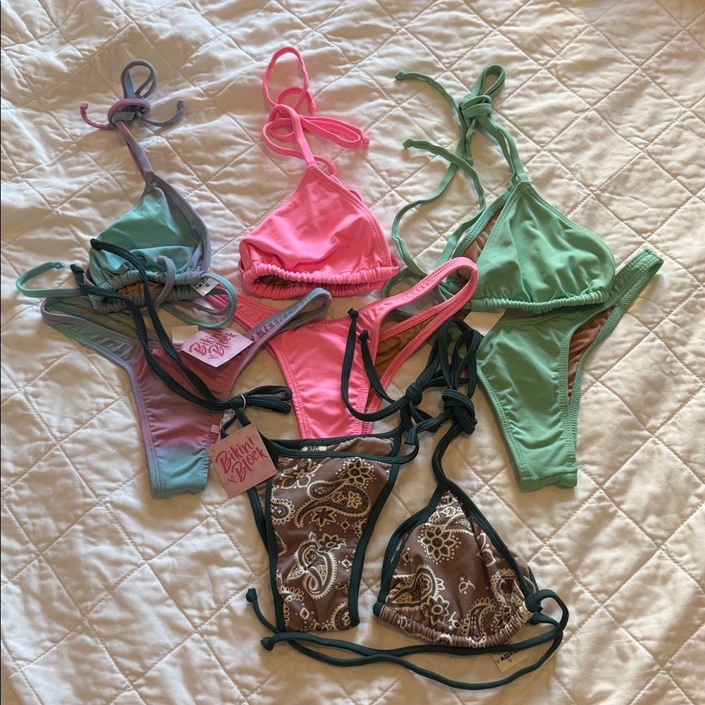 Bikini Block bikini bundle 4 sets